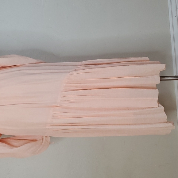 JOIE Elazara Ballet Pink Off Shoulder Blouse and Hiwalani B Textured Skirt - Picture 10 of 14